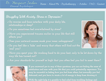 Tablet Screenshot of drmargaretjordan.com